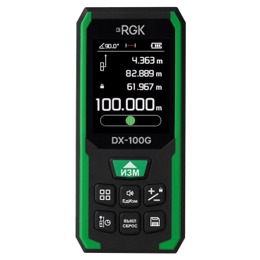 Дальномер лазерный RGK DX-100G Арт. 723412_50