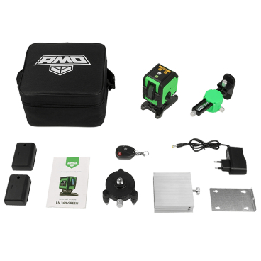 Лазерный уровень AMO LN 360 GREEN Арт. 851674 (Зеленый луч)_1