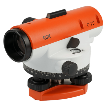 Комплект нивелир оптический RGK C-20 С ПОВЕРКОЙ + AMO S5 + RGK S6-N Арт. 752237_4